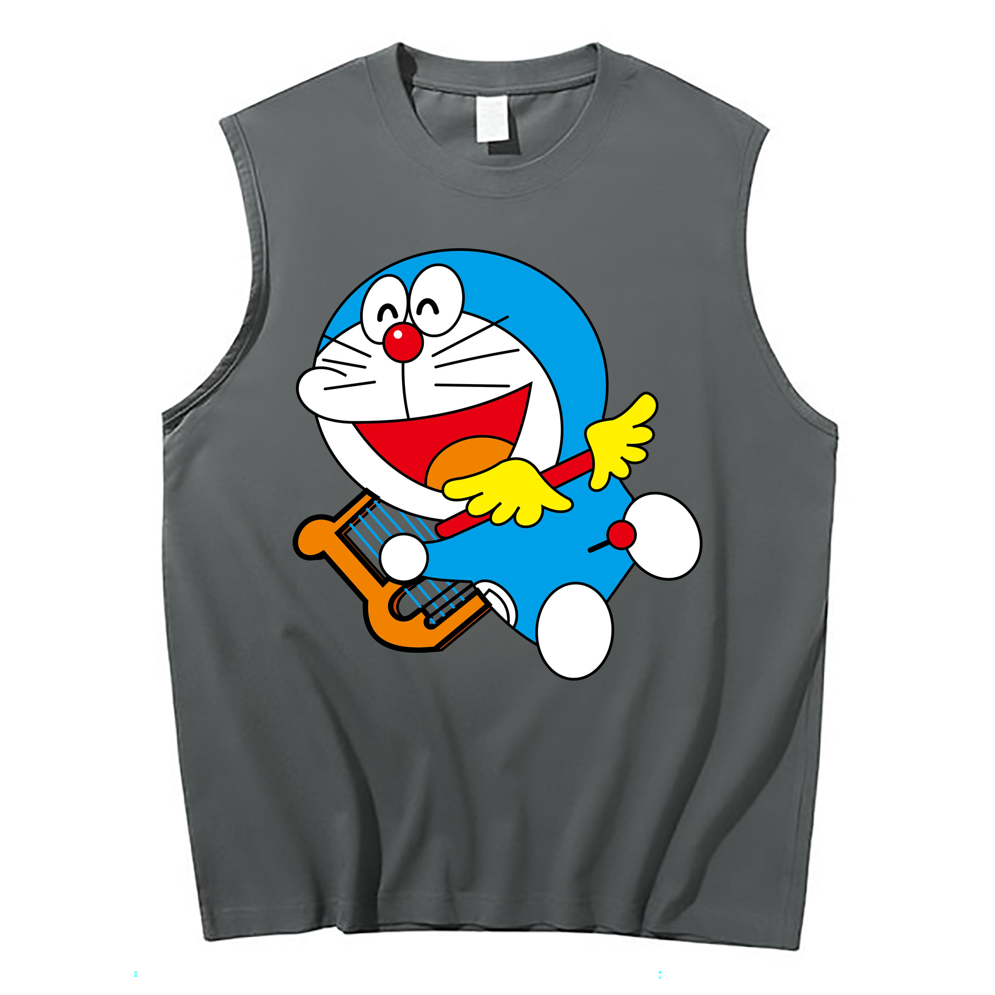 （画像用） ドラえもん Doraemon コットン100％タンクトップ（フロントプリント）